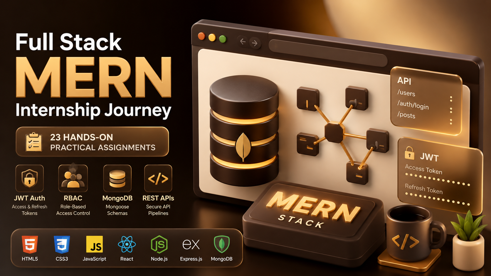 Full Stack MERN Internship Journey